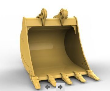 477-3382 godet d'excavation à usage normal avec lame de nivellement - caterpillar finance france - 1 500 mm (59 in) - capacité 1.55 m³_1