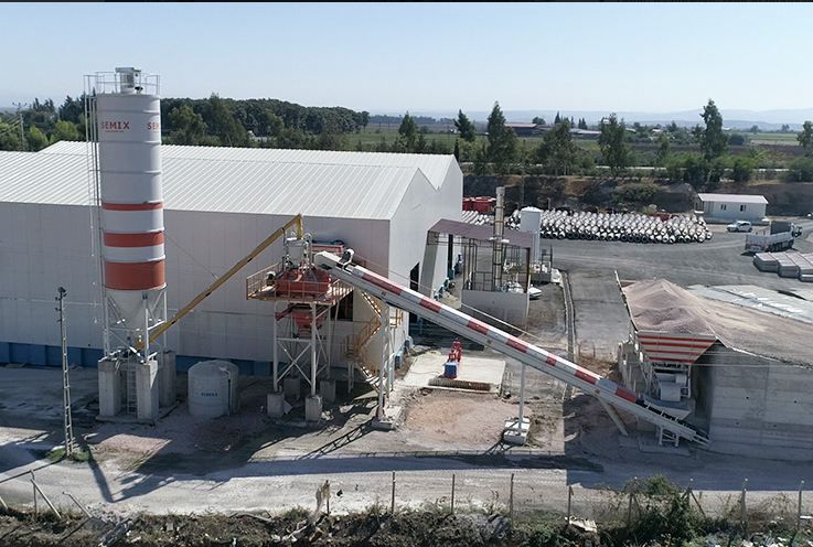 Turkuaz 80 centrale à béton - Semix - 80 m3/hr - Faibles coûts d'exploitation et d'entretien_1
