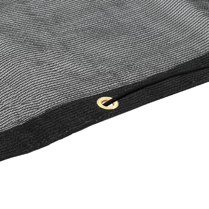 Vidaxl filet pour remorque pehd 2,5x4 m noir 144994_1