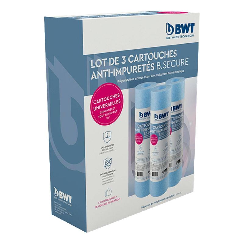 Lot de 3 cartouches BWT b.Secure 25μm - cartouche anti impuretés_1