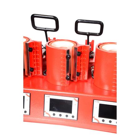 Presse à mugs Secabo TM5 - Température max 225°C - 5 éléments chauffants inclus_1