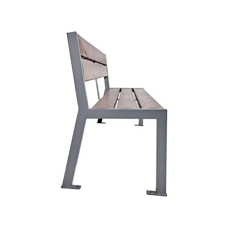 Banc plastique recyclé Silaos®5 lames_1