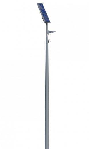 Lampadaire urbain solaire Combi Top 1 Margo - LED 10 W - 1166 lm - Aluminium et acier galvanisé thermolaqué - Hauteur 3,3 m_0