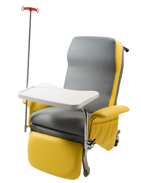O'repos - Acime - Fauteuil médical ergonomique avec sellerie lisse, charge maximale 200 kg_1