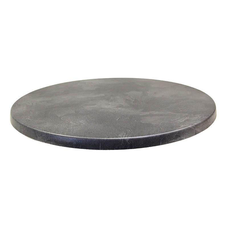 Plateau de table rond Topalit Ø60 - DARK SLATE_1