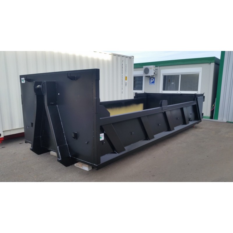 Benne TP monocoque - porte arrière universelle - bâchage en option - coffres de rangement_1