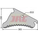 Couteau de presse à balles - IH CASE - Référence : PBR-CC52821.01_1