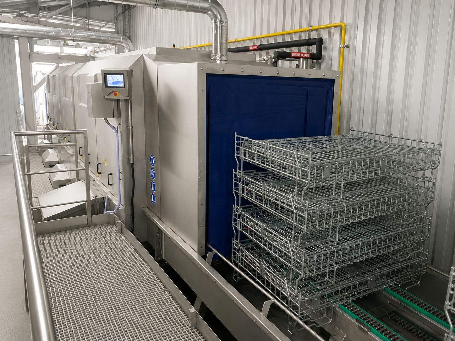 Tunnel de lavage pour palox CROM - TLP 3R_1