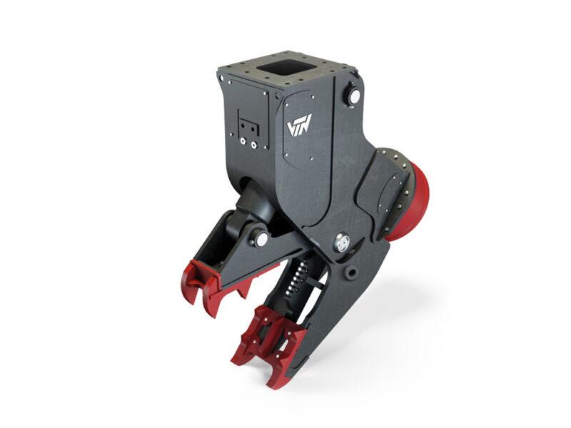 Broyeur à béton fixe avec électro-aimant - 3 tailles disponibles - VTNEUROPE_1