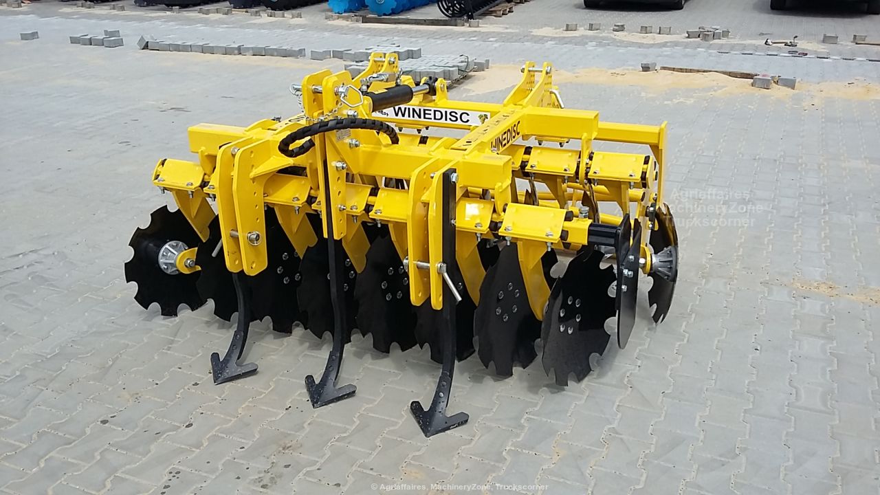 Déchaumeur à disques indépendants pour la vigne, les vergers et le maraîchage - Agroland WINEDISC_1