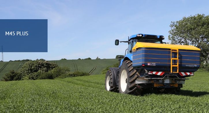 M45 Plus - Distributeur d'engrais Bogballe - Largeur de travail 10-42 m - Capacité jusqu'à 4500 L/kg_1