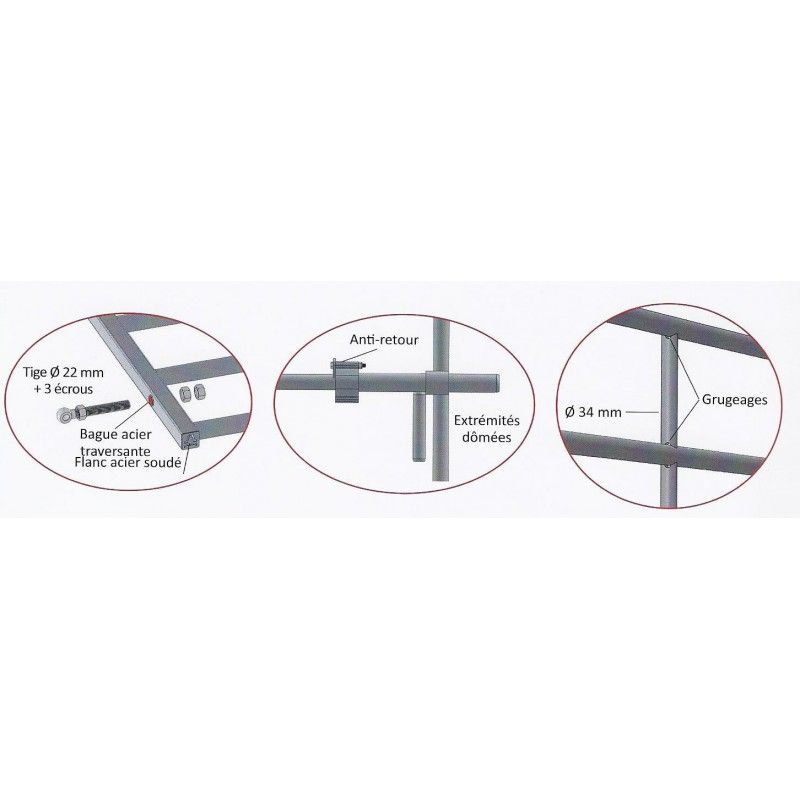 Panneau d'herbage jourdain 4-5 mètres_1