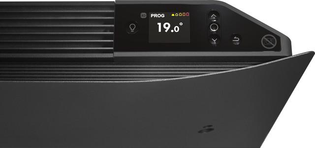 Radiateur connecté Divali plinthe 750W gris étoilé - Atlantic - 507631_1