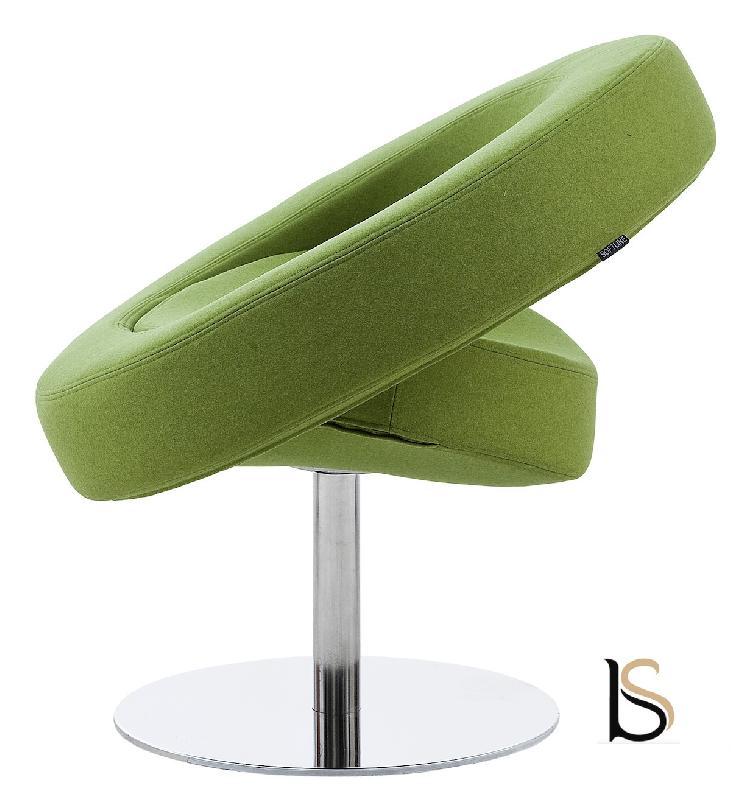 Siège Design en tissu Hello - Softline - Feld vert 848_2