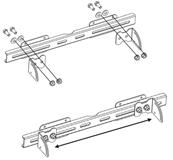 Support de fixation Uniteck - panneau solaire 10-30W - inclinable jusqu'à 90° - acier galvanisé - UNIFIX 20_1