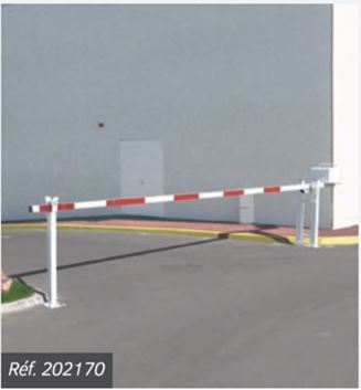 Barrière universelle lisse en aluminium levante - Filtrage des véhicules - Modèle 202170_1
