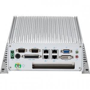 PC industriel Box fanless version médicalisée - Intel® Core™ i7-3517UE 3ème génération - 4 ports Ethernet - 2 slots PCI - Certifié EN60601-1:2006 - Réf : NISE3640M_1