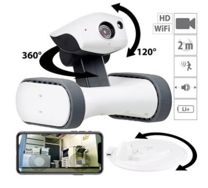 Robot de surveillance vidéo hd domestique hsr-2.Nv 7links - autonome et intelligent_1