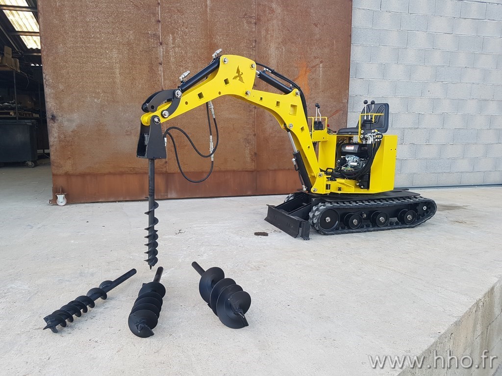 Tarière hydraulique 36 danm pour fixation de poteaux 6 - hho_1