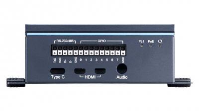 Boîtier industriel PoE pour Raspberry Pi 4 - Aluminium IP40 - Référence UNO-220-P4N2AE_1