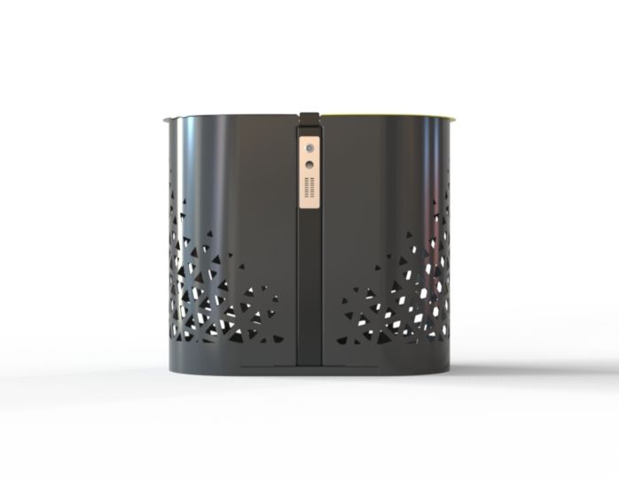 Corbeille mono-flux ou bi-flux Rubis_1