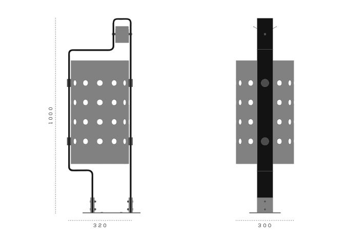 Filo - poubelle publique - bottega7 - 40 litres_1