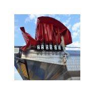 Cuves de transport - Favrin - pour remorque et transport de raisin avec bâche coulissante et motoréducteur hydraulique_1