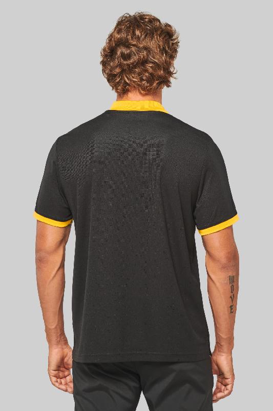 Polo piqué performance homme - PROACT - Réf: PA489 - 100% polyester - Maille piquée Cool Plus_1