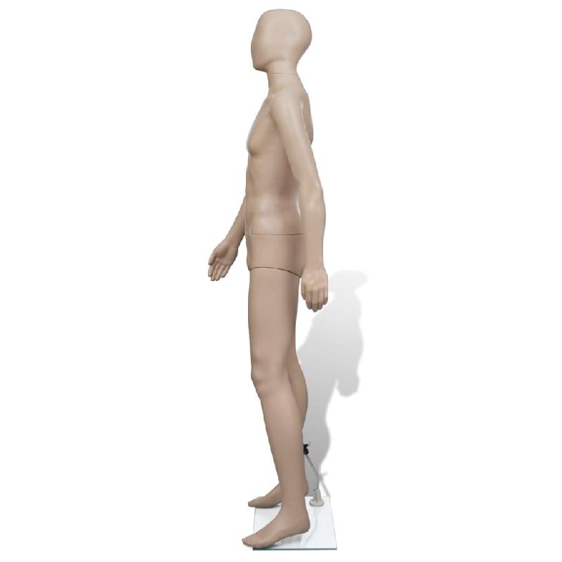 Vidaxl mannequin de vitrine homme tête ronde 30027_1
