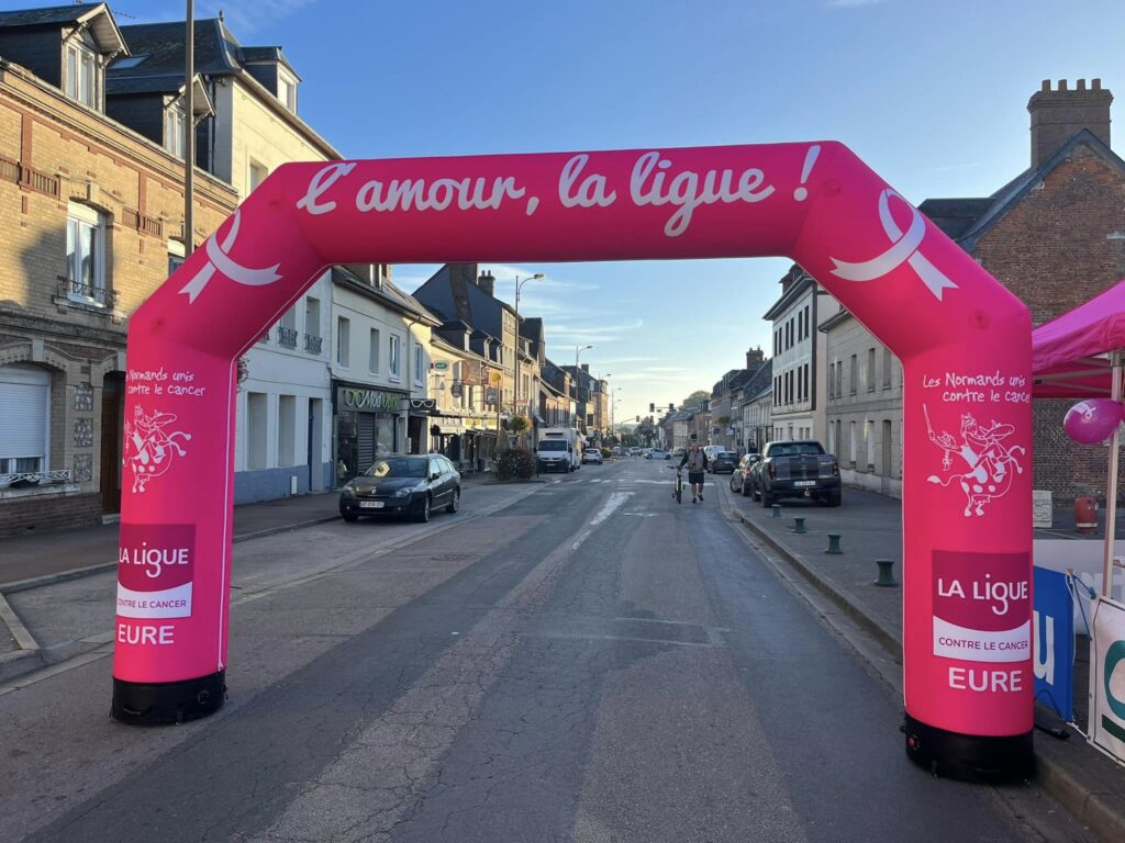 Arche publicitaire étanche et gonflable à l'air, sans soufflerie - idéale pour événements sportifs_1