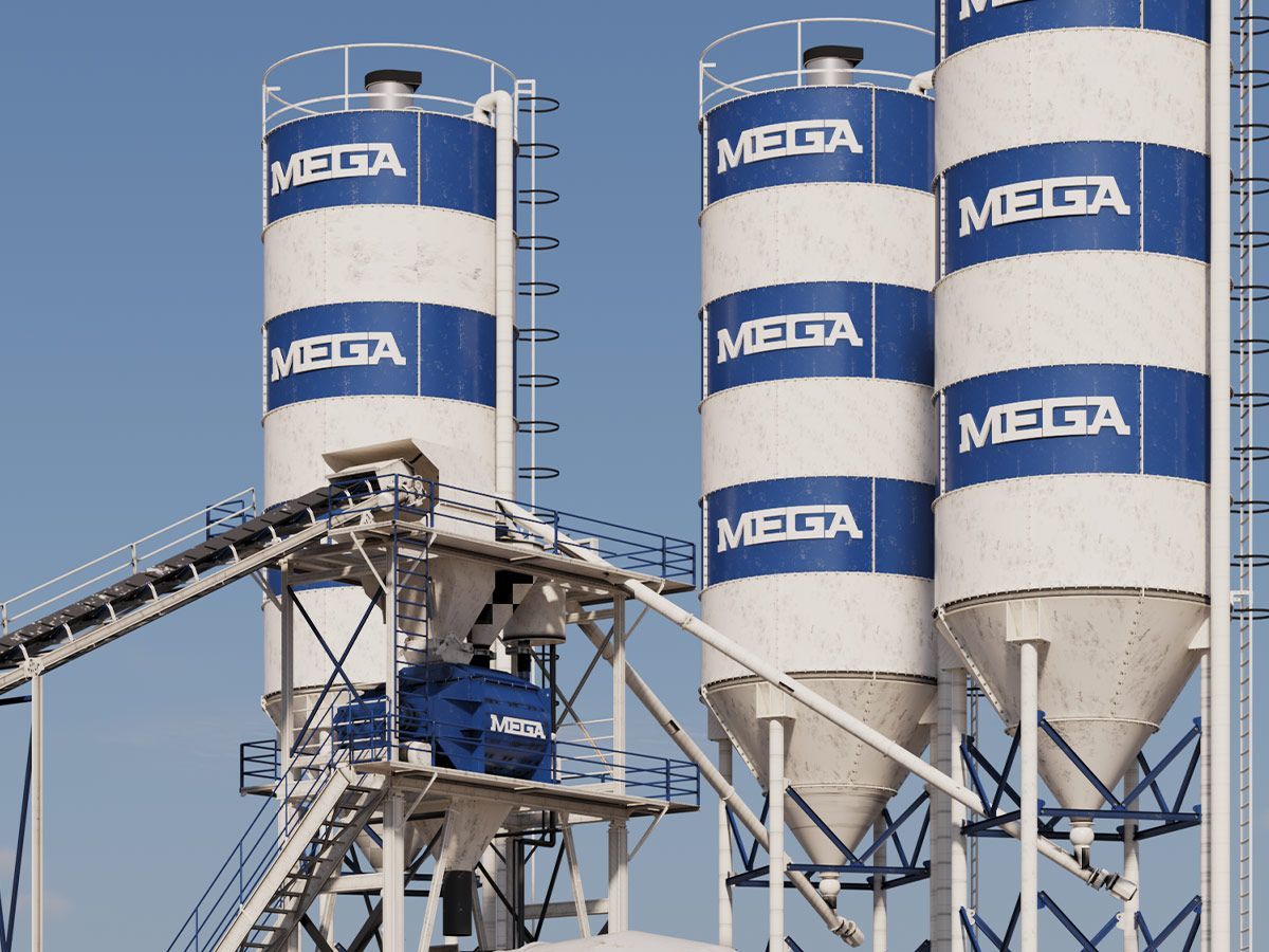 Centrale à Beton 90 m3 – Melangeur A Double Arbre (Italien)_1