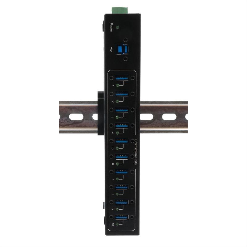 Exsys ex-11220hmvs hub 10 ports usb 3.2 gen 1 métal via vl811+ chipset_1