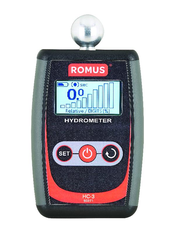 Indicateur d'humidité HC-3 - Mesure non destructive jusqu'à 3 cm - 3 échelles de mesure - Marque Romus_1