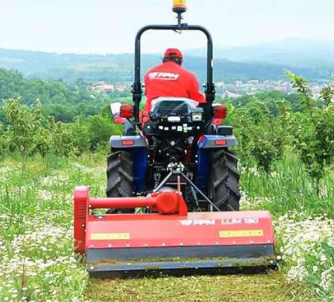 Broyeur agricole universel FPM LUM - pour petites exploitations et espaces verts - branches jusqu'à 40 mm - largeur 1.1m à 1.5m_2