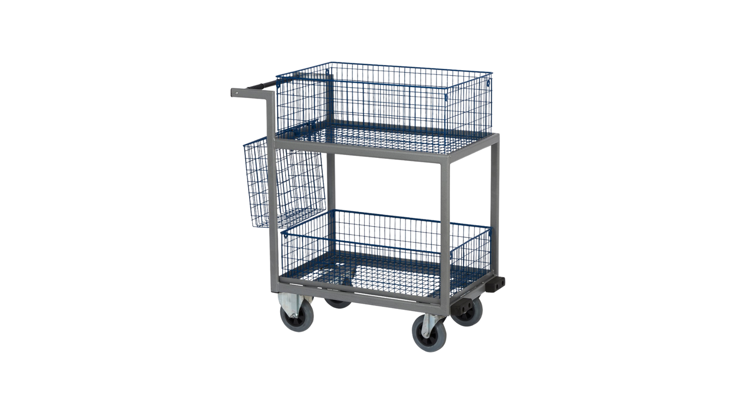 Chariot courrier 3 paniers gros volume - Référence : TR05M1600_1