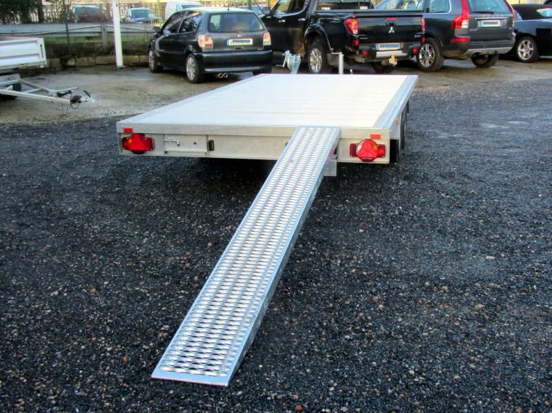 Remorque porte voiture - Humbaur Universal 3000 - châssis acier galvanisé, plancher alu renforcé, 3000 kg PTC_1