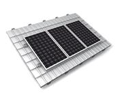 Support de montage en surimposition toiture K2 SYSTEMS - 3 panneaux - pour toits inclinés en tuiles, ardoises ou tôle ondulée_1
