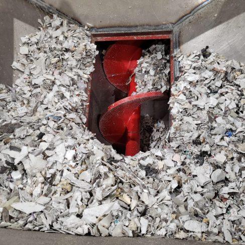 Vis d'archimède modulaire, compacte et légère pour l'industrie du recyclage_1