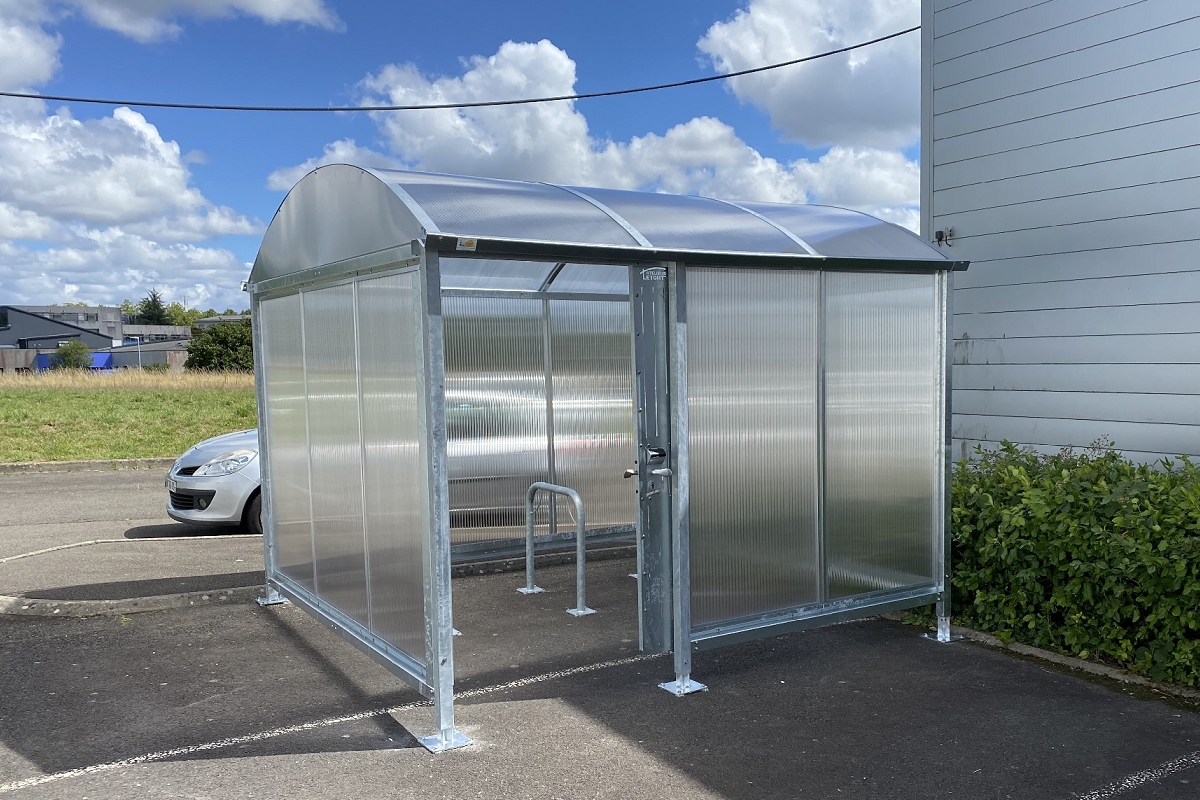 Abris sécurisés à toit arrondi - Série ATE - Serrure un point ou à code mécanique_1