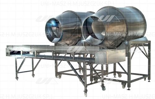 Fôret - mélangeurs alimentaires pour fruits surgelés - Uni-Masz - 5,5 kW avec entraînement hydraulique_1