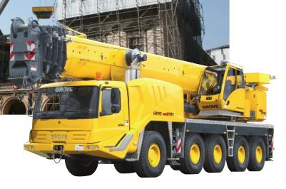 Grue automotrice GMK5110-1 - Manitowoc Cranes - Charge maximale 110 t - Flèche 50,64 m - Moteur Mercedes 380 kW_1