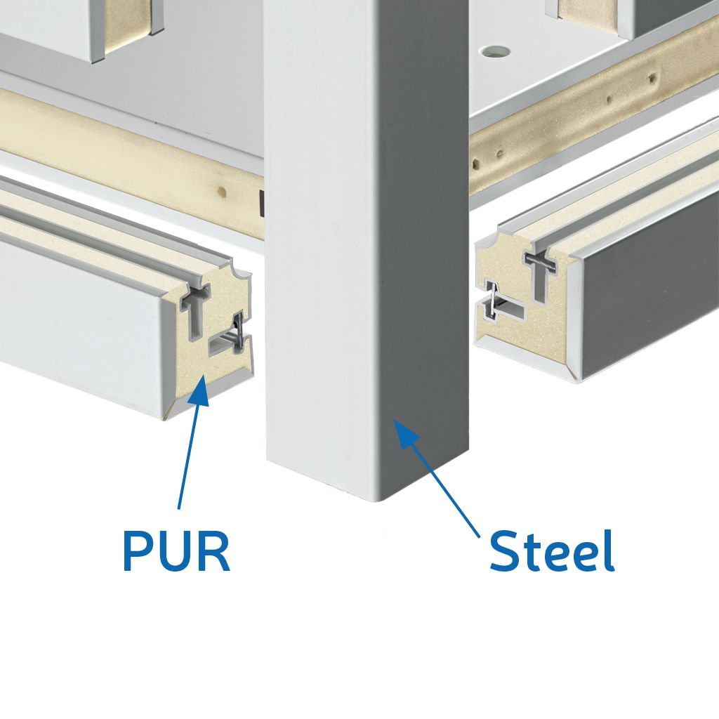 Multi cabinet - Chambre froide Incold - Épaisseurs 60 mm TN et 100 mm BT - Modularité et éléments arrondis_1