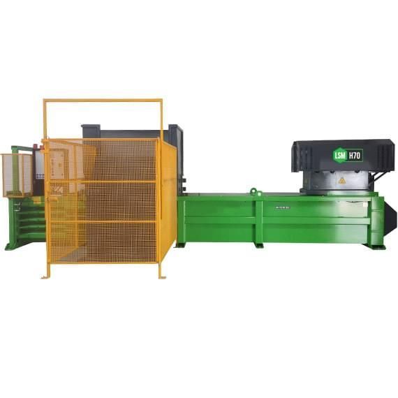 Presse à balles hydraulique horizontale grands volumes - Balles de 450 à 800 kg - H70 pour matériaux difficiles_1