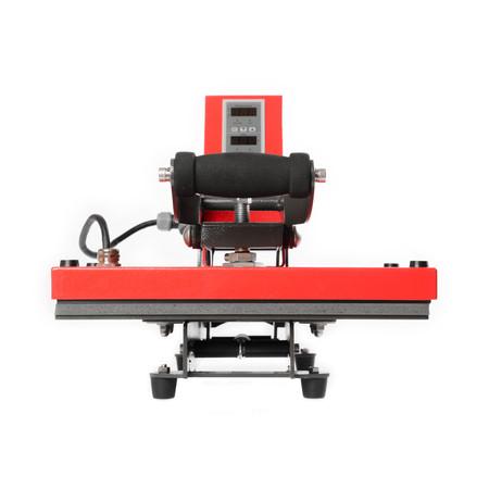 Presse à chaud textile Secabo TC2 - 23cm x 33cm - ouverture portefeuille 45° - 1000W_1