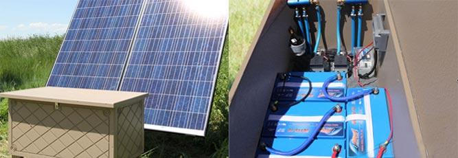 Aérateurs solaires pour étangs - systèmes sur batterie ou branchement direct - jusqu'à 1,6 hectares_1