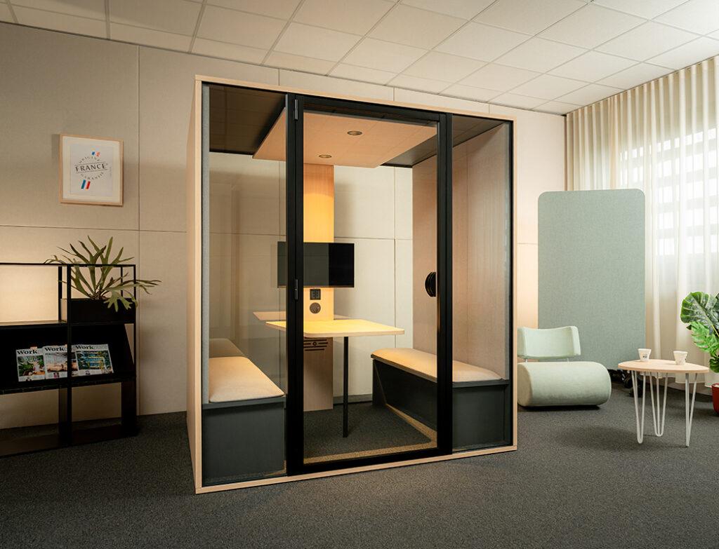 Cabine acoustique pour l'accueil jusqu'à six personnes - Essentielle XL_1