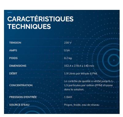Décontamineur de surface - Sanzonate Aquaflow Midi - ozone aqueux à nano bulles sans additifs_1