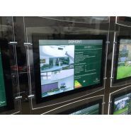 Ensemble de 9 porte affiches vitrine lumineux led a4 paysage - lumicadre - h:397*l:330mm_2