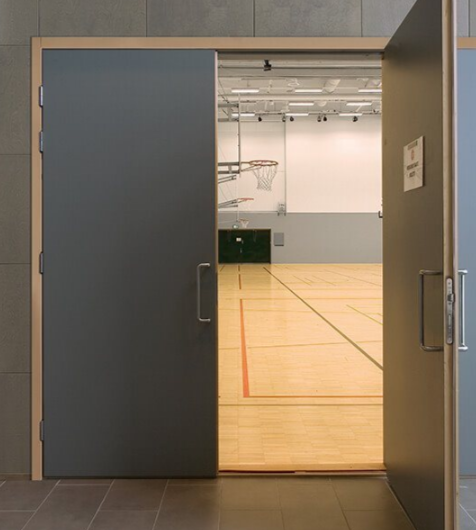 Porte coupe-feu 30 mn - Feu 30 minutes simple action - blocs-portes feu EI30 ou EI60 avec condamnation - 1 vantail,2 vantaux_1