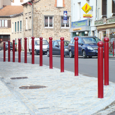 Potelet décoratif boule - Diamètre 76mm - Finition peint sur zinc - Réf 8206402_1